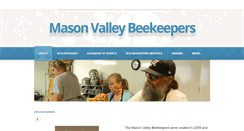 Desktop Screenshot of masonvalleybeekeepers.org